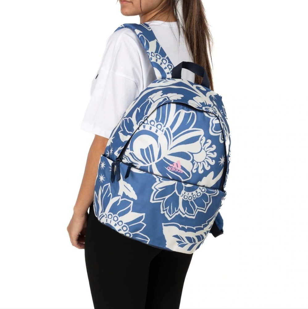 Adidas X Farm Rio Floral Blue Backpack